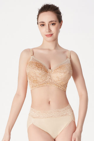 Full Cup (Angel Touch) Slim Bra (Lace Style)