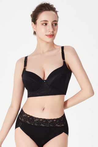 Sexy Cut Slim Bra (Lace Style) 