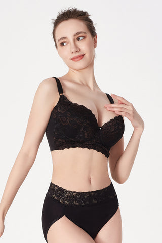 Sexy Cut (Angel Touch) Slim Bra (Lace Style + ION) 