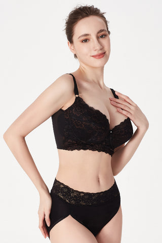 Sexy Cut (Angel Touch) Slim Bra (Lace Style + ION) 