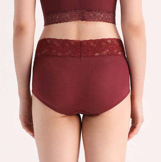 Mid Rise Shorts / Panty with High Leg Cut Style