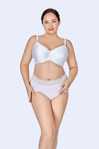 Full Cup (Angel Touch) Slim Bra  (Glossy Style + ION)